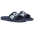 Hugo Boss BOSStil mænd. 50536835 Tøfler Aryeh blå (42), Fast, Ingen, Badetøj