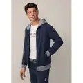 Hackett Heritage Hb Jacq Sweatshirt Med Lynlås