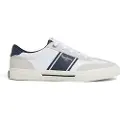 Pepe Jeans Pepe Jeanstil mænd. PMS31060 Kenton Club træningssko i læder, hvid (41), Fast, Ruskind, Blonder, Casual