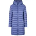 Pepe Jeans Pepe Jeanstil kvinder. PL402442 Ammy lang jakke blå (L), Casual, Polyester