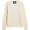 Superdry Oversized V Cable V-hals Sweater