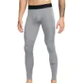 Nike Pro Dri-FIT-fitnesstights til mænd - grå