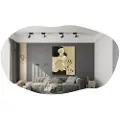 Hannah Home - Spejl Lossa 89 x 52 cm - Sort - Små spejle - - Homeroom