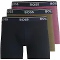 Hugo Boss BOSStil mænd. 50531691 BoxerBr 3P Power 10267398 01 (XL), Afslappet, Flerfarvet, Bomuld
