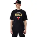 New Era Team Script Chicago Bulls T-shirt Med Korte ærmer