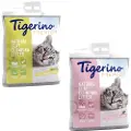 Tigerino Økonomipakke: 2 x 12 kg Tigerino Premium - Hvid Rose