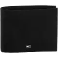 Tommy Hilfiger Tommy Hilfigertil mænd. AM0AM00660 Johnson CC Flap Coin Pocket læderpung sort -13x9.5x3cm (OSFA), Casual