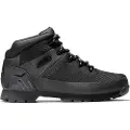 Timberland Timberlandtil mænd. TB1A1QHR0151 Vandtætte Euro Sprint-sko med mellemskæring, sort (42), Fast, Blonder, Casual