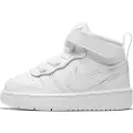 Nike NikeCourt Borough Mid 2-sko til babyer/småbørn - hvid