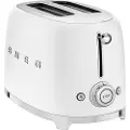 Smeg Brødrister TSF01WHMEU, 2 skiver, mat hvid, Smeg