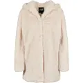 Urban Classics Hooded Teddy Coat Jakke