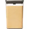 Oxo Opbevaringbeholder for madvarer POP STEEL 4,2 l, stor firkantet, plast, OXO