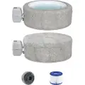 Lay-z Spa Zurich Airjet 180x66 Cm Oppustelig Spa