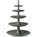 Koziol Etagere BABELL BIG 53 cm, naturlig askegrå, Koziol