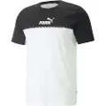 Puma Ess Block X Tape T-shirt Med Korte ærmer
