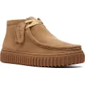 Clarks Clarkstil mænd. 26173663 Brune Torhill Hi lædersko (43), Fast, Blonder, Casual