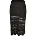 Urban Classics Crochet Midinederdel