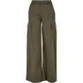 Urban Classics Twill Cargobukser Med Høj Talje