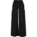 Urban Classics Twill Cargobukser Med Høj Talje