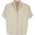Urban Classics Linen Mixed Resort Kortærmet Skjorte