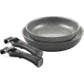 Ballarini Sæt Med 2 Stegepander 2h 20/28 Cm
