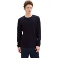 Tom Tailor Structured Roll Edge Knit Trøje