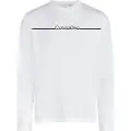 Calvin Klein Split Line Logo T-shirt Med Lange ærmer