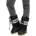 Moon Boot Moon Boottil kvinder. 80D1400440 Icon Nylonstøvler sort (35/38), Fast, Ingen, Casual, Sne