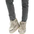 Moon Boot Moon Boottil kvinder. 80D1409350 Icon Low Glance Bronze-støvler (39/41), Fast, Ingen, Casual, Sne