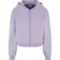 Urban Classics Cozy Short Sweatshirt Med Lynlås