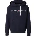 Tommy Hilfiger Tommy Hilfigertil mænd. MW0MW10752 Sweatshirt Core Logo navy (3XL), Casual, Polyester, Lange ærmer, Økologisk bomuld, Blå