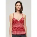 Superdry Printed Woven ærmeløs T-shirt