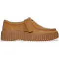 Clarks Clarkstil kvinder. 26172084 Torhill Bee brune lædersko (39.5), 3-5 cm, Blonder, Casual