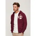 Superdry Vintage Athletic Sweatshirt Med Lynlås