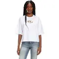 Diesel T-buxt Crop Od T-shirt Med Korte ærmer