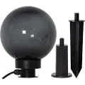 Star Trading - Udendørsdekoration Orby 20 cm - Sort - Dekorationsbelysning - - Homeroom