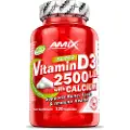 Amix Nutrition Vitamin D3 2500 Iu Witch Calcium Kapsler 120 Enheder