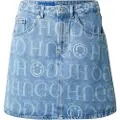 Hugo Boss Gami 2 Blue Denimnederdel