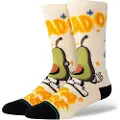 Stance Food Stand Crew Socks mønster