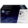 HP 53XD Tonerkassette sort Q7553XD Modsvarer: N/A