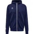 Hummel Move Grid Cotton Sweatshirt Med Lynlås
