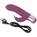 You2Toys Rabbit Vibe - genopladelig G-punkt vibrator med klitorisarm (lilla)