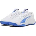Puma Accelerate Indoor Shoes Youth, Shoes, White/Bluemazing, 33