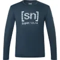 Super.natural Grid Logo T-shirt Med Lange ærmer