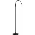 Herstal - Gulvlampe Cut enkel - Sort - Gulvlamper - - Homeroom