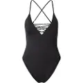 Nike Crossback Badedragt sort