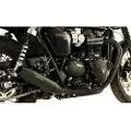 Remus Bonneville T120/black 18 Stainless Steel Tapered Left Homologeret Slip On Lyddæmper