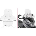 Givi Af3115 Airflow Suzuki Burgman 400 Justerbar Forrude