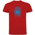 Kruskis Motorbiker Fingerprint T-shirt Med Korte ærmer