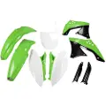 Ufo Kawasaki Kxf 450 2009-2011 Kakit213f-999 Fork Protectors & Plastikkit